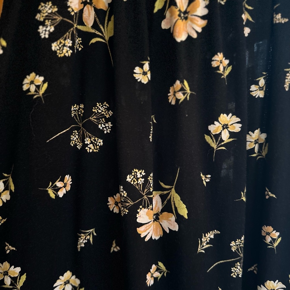 Black Floral Dress by Wild Fable - Picture 2 of 6